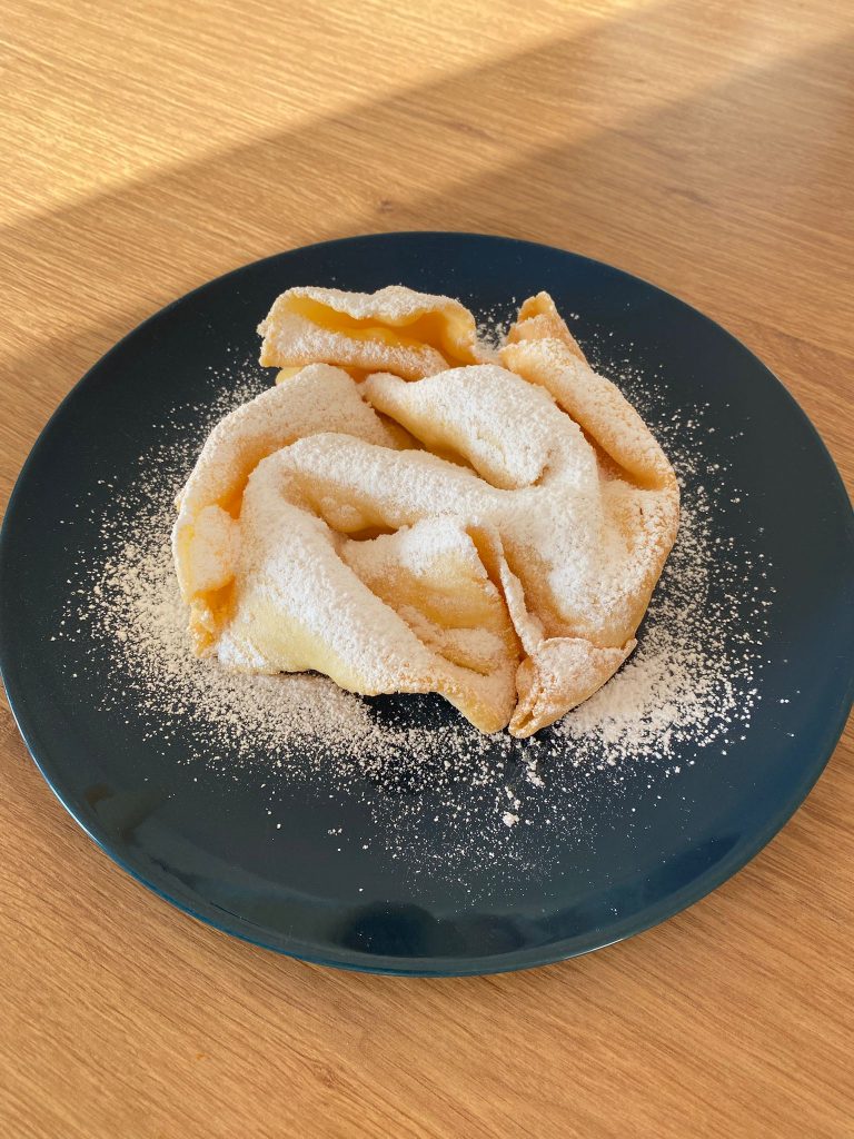 Selbstgemachte, glutenfreie, fränkische Urrädla